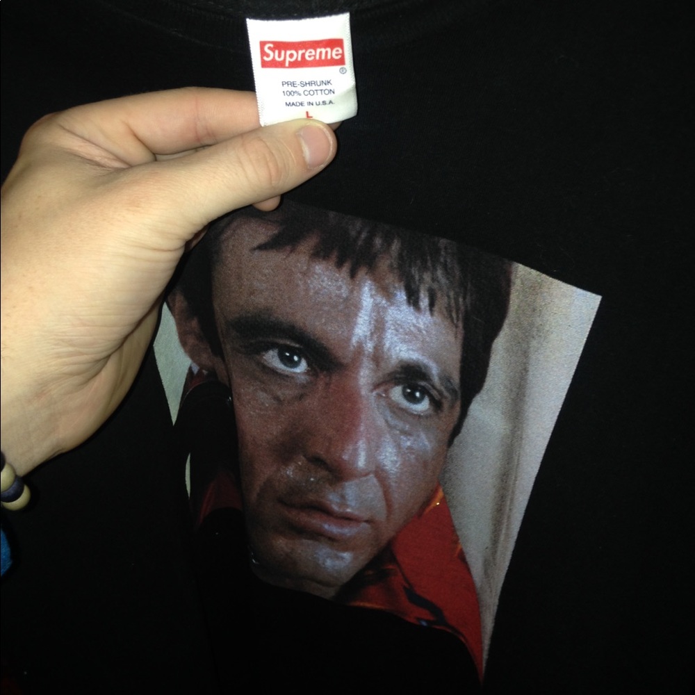 Supreme Scarface t-shirt (Black)